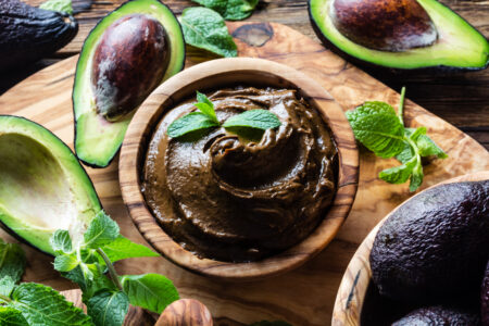 Avocado chocolate mousse