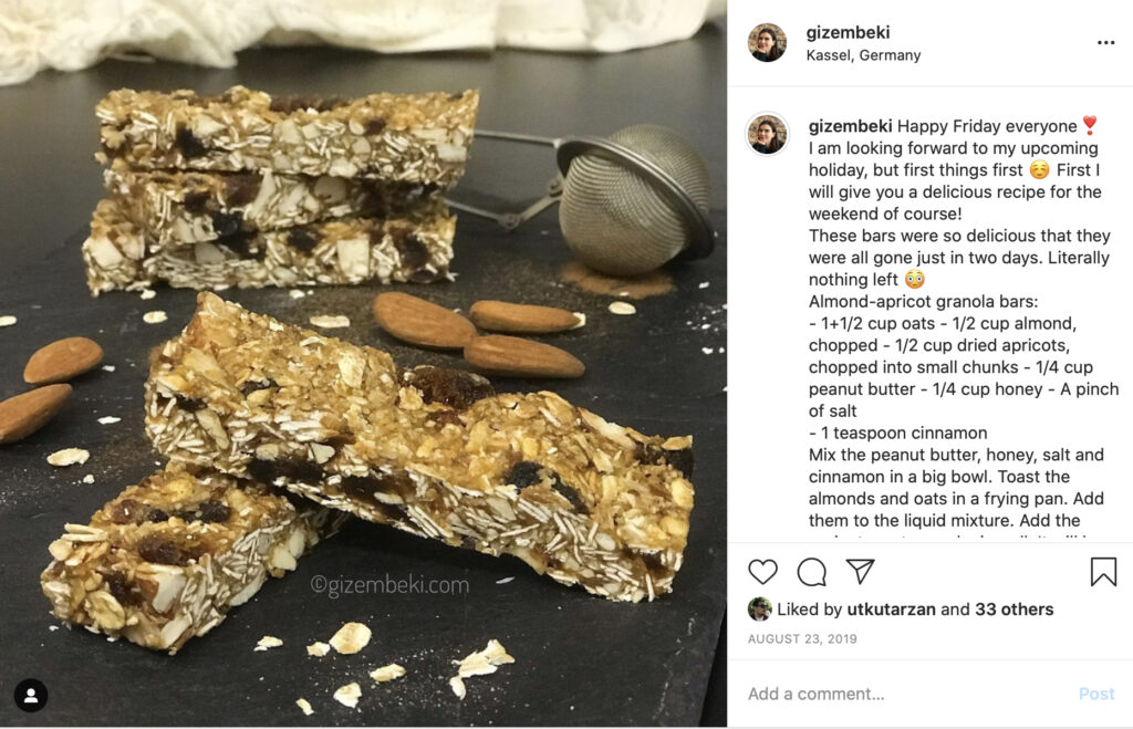 Bademli Kayısılı Granola Bar