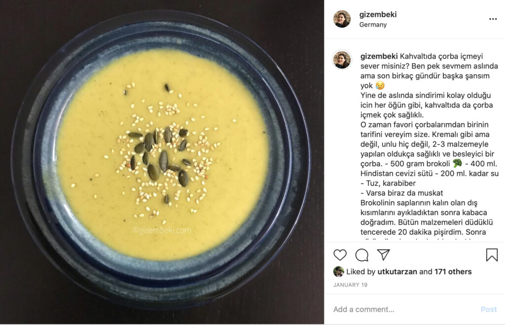 Brokoli Çorbası Vegan