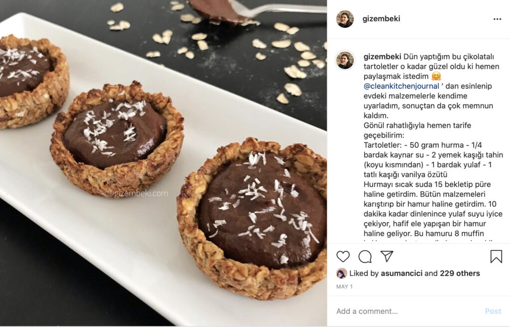 Çikolatalı Tartolet Vegan 