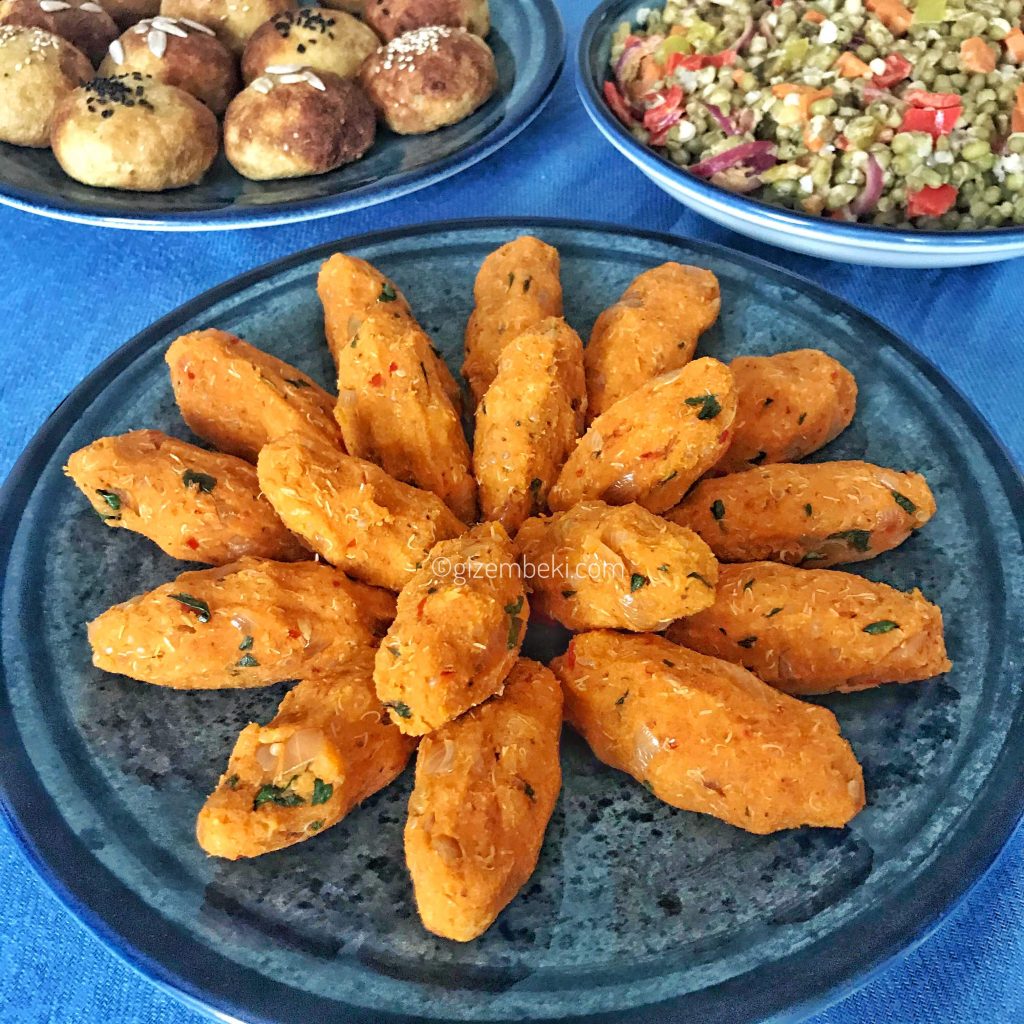 Glütensiz Mercimek Köftesi